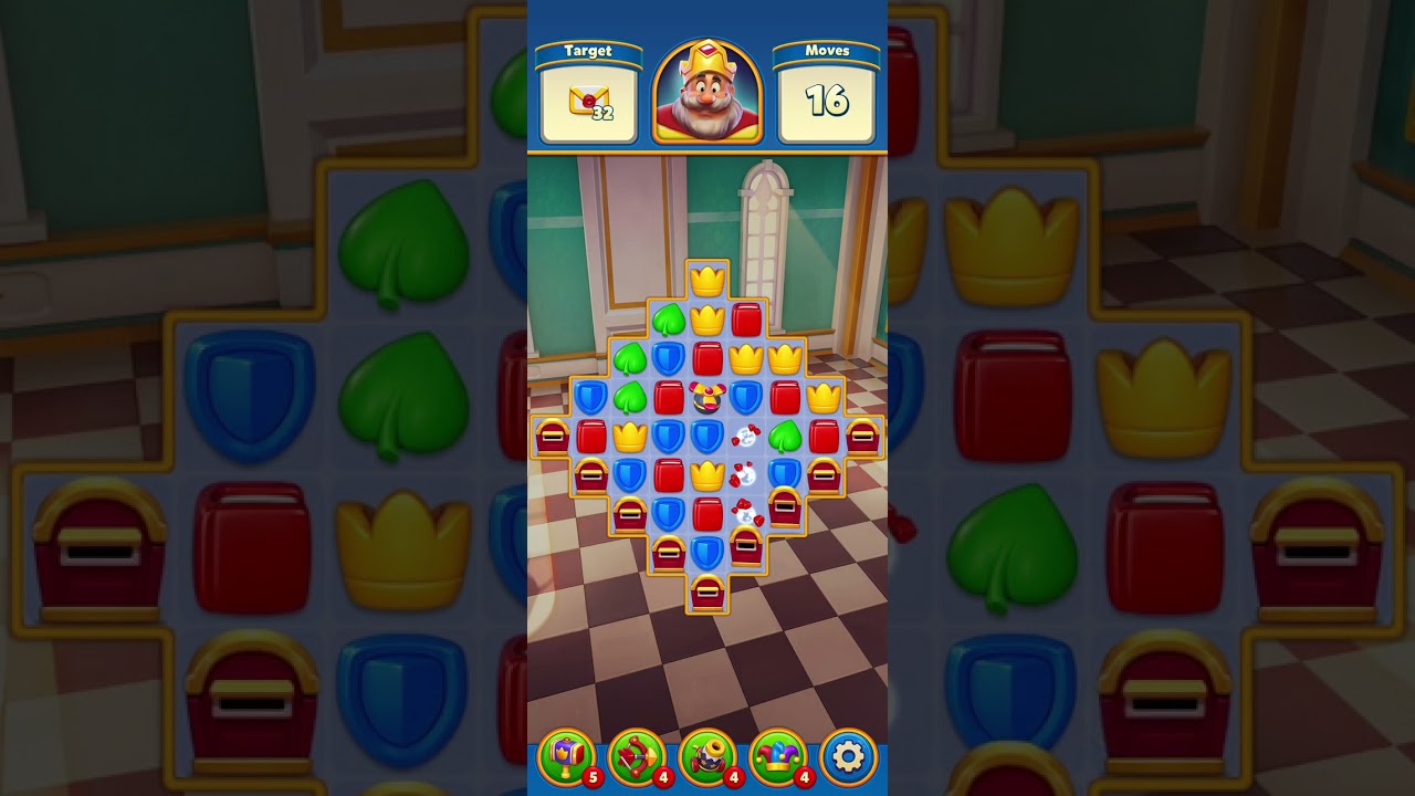 Royal Match Level 22 – Easy Win Walkthrough 👑 | Puzzle Game