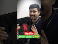 Netflix Secret Codes 💀🤫🤫 - Try Netflix Secret To Unlock Hidden Movies and Webseries 💀 #netflix