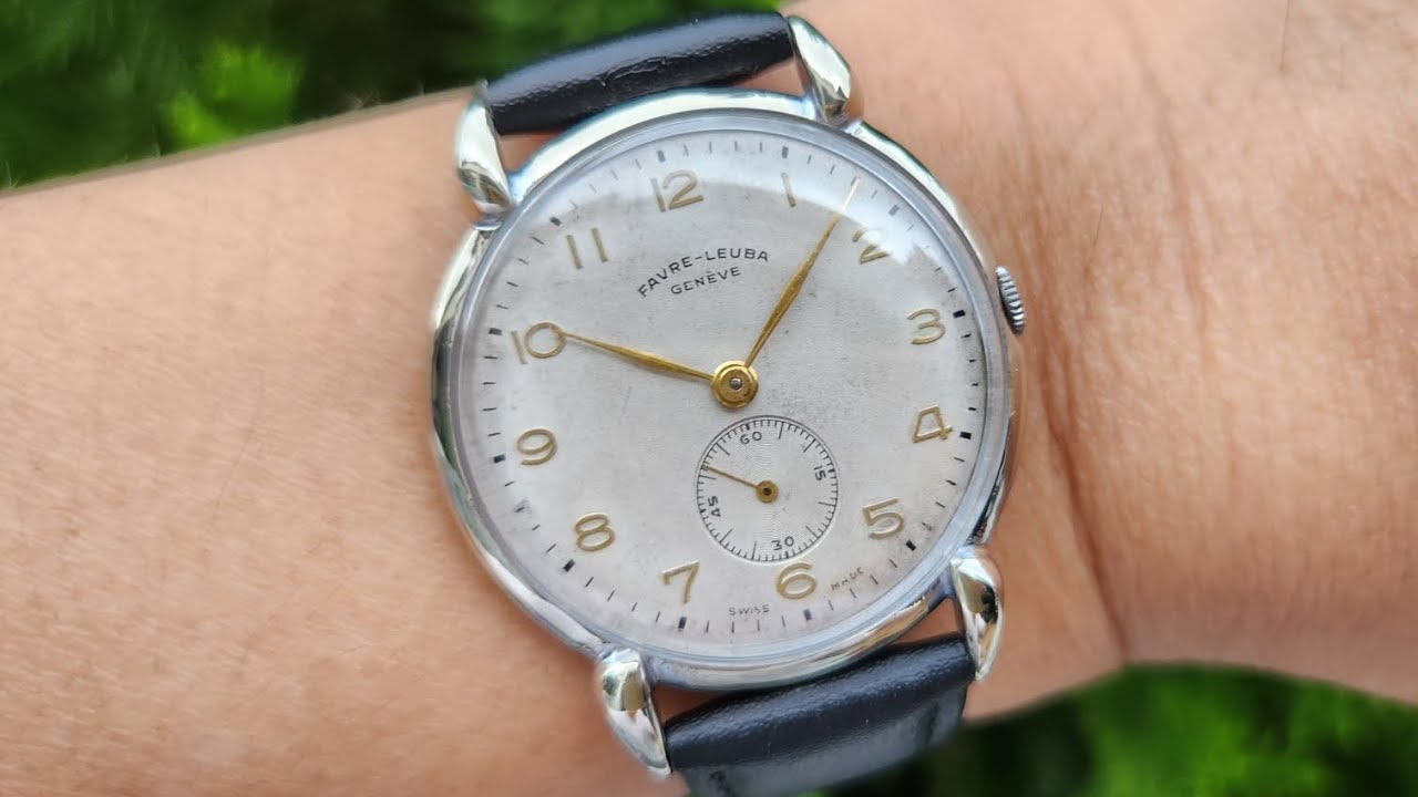 Second OLDEST Watch Brand Est 1737 Favre Leuba Cal 702 Circa Second OLDEST Watch Brand Est 1737 Favre Leuba Cal 702 Circa