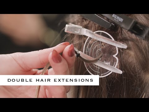 DoubleHair Application Professional Education Balmain Hair Couture