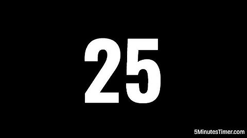 25 Second Timer - Precise & Reliable Countdown