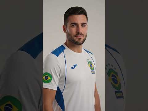 Camisa do Brasil Joma Torcedor Copa Branco