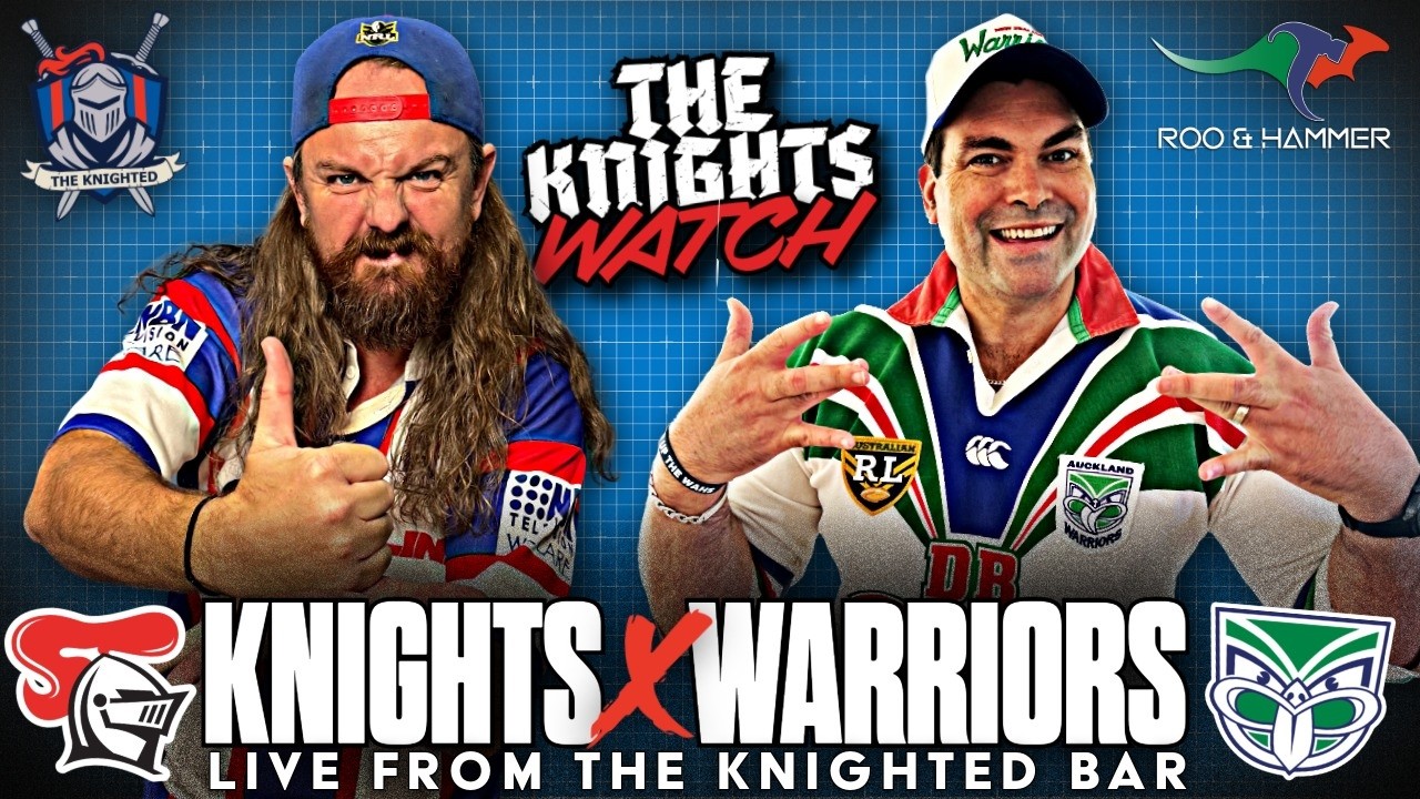 KNIGHTS vs WARRIORS LIVE π΄ | Newcastle Knights Watch Along | NRL