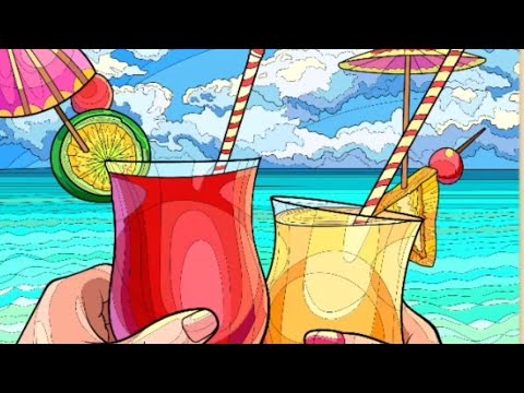 الگو برای نقاشی / لیمونات / نوشیدنی joy painting🍀Food - YouTube