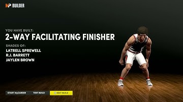 OVERALL BEST LEBRON JAMES BUILD NBA 2K22 NEXT GEN (BEST 2 WAY SLASHER BUILD)