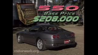 Motorweek 1999 Ferrari 550 Maranello Road Test