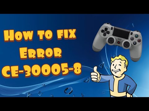 How To Fix PS4 Error CE-30005-8 In 2020 - (Cannot Start The Application) Easiest Way!