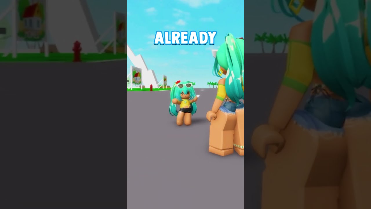 How To Become Super Small In Brookhaven MikuBlox Shorts