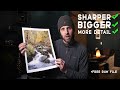 How to Get Medium Format Results with ANY Camera !