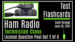 Ham Radio Technician License Flashcards 2 of 8 : Study to Pass and Review your Exam Online