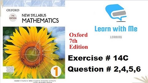 Exercise #14c Question #2, 4,5,6 | Unit #14 | Oxford Book 7th Edition | #d1 | @Learnwithme786