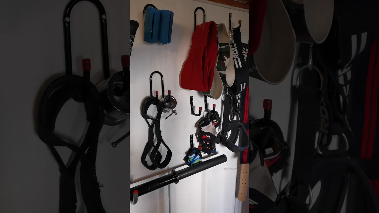 Garage Strongman Home Gym Tour Part 2. Weightlifting. YouTube