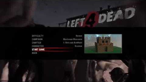 Left 4 Dead Mushroom Massacre Map Gameplay