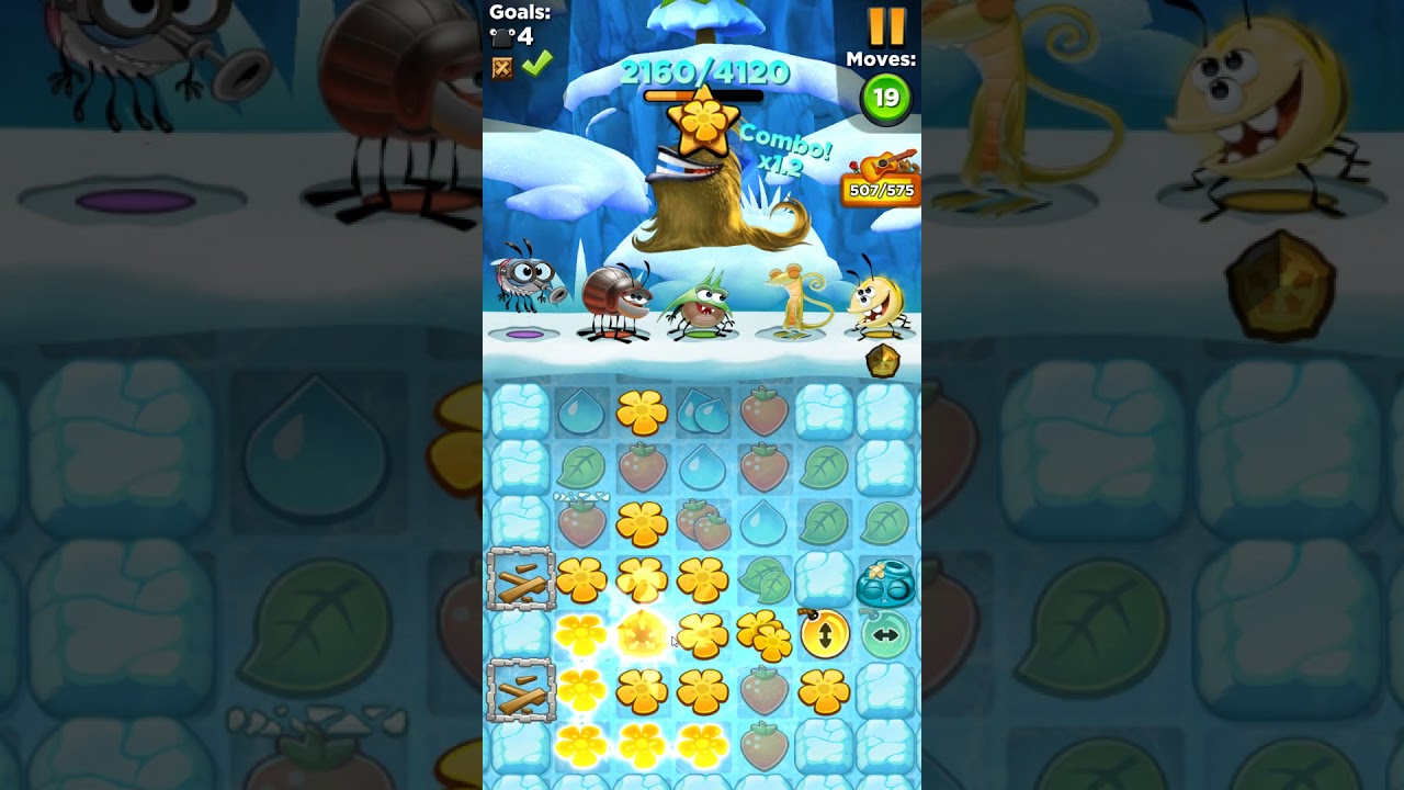 Best Fiends level 37 no boosters