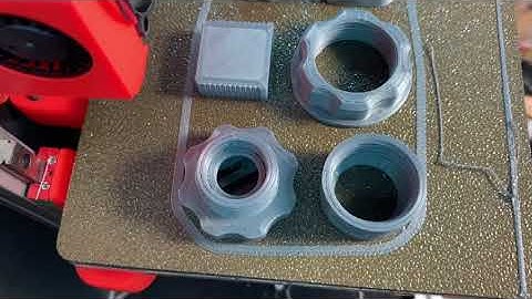 Voron V0 Thread Test Second Printed With Prusa Slicer