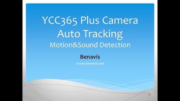 YCC365 Plus Camera PROS: #1 Auto Tracking-Motion And Sound Detection