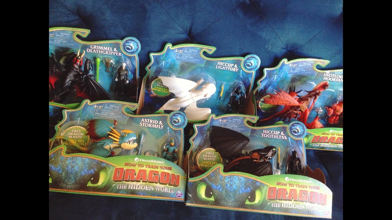 How To Train Your Dragon 3 Action Figures!