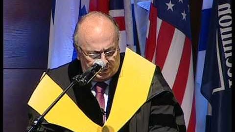 Technion 2010 Honorary Doctorate Conferment Ceremony