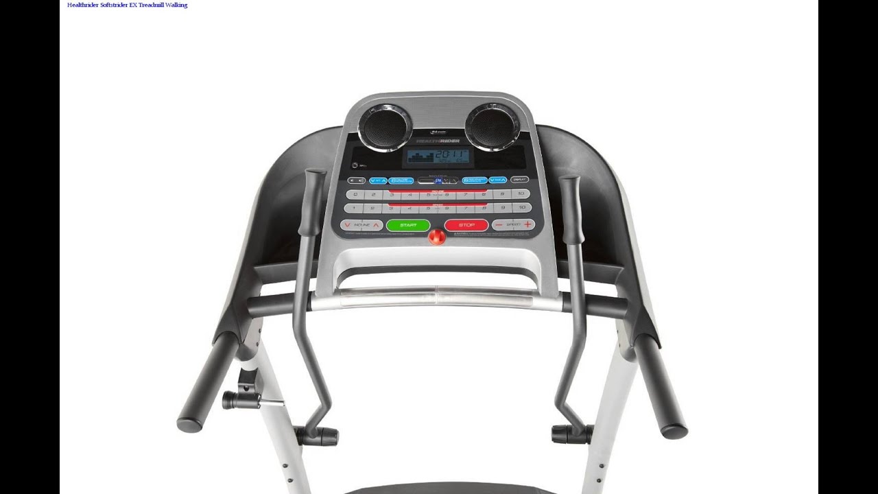 Healthrider Softstrider EX Treadmill Walking - YouTube