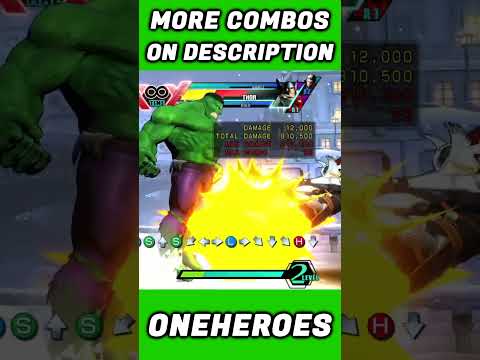 👊HULK SMASH!👊 (UMVC3) #shorts #umvc3 #ultimatemarvelvscapcom3 #hulk