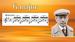 A Barcarolle? - Rachmaninoff Prelude In G Major Op. 32 No. 5 - Ysis