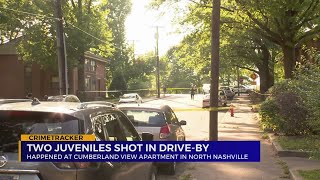 2 boys shot in drive-by in Nashville
