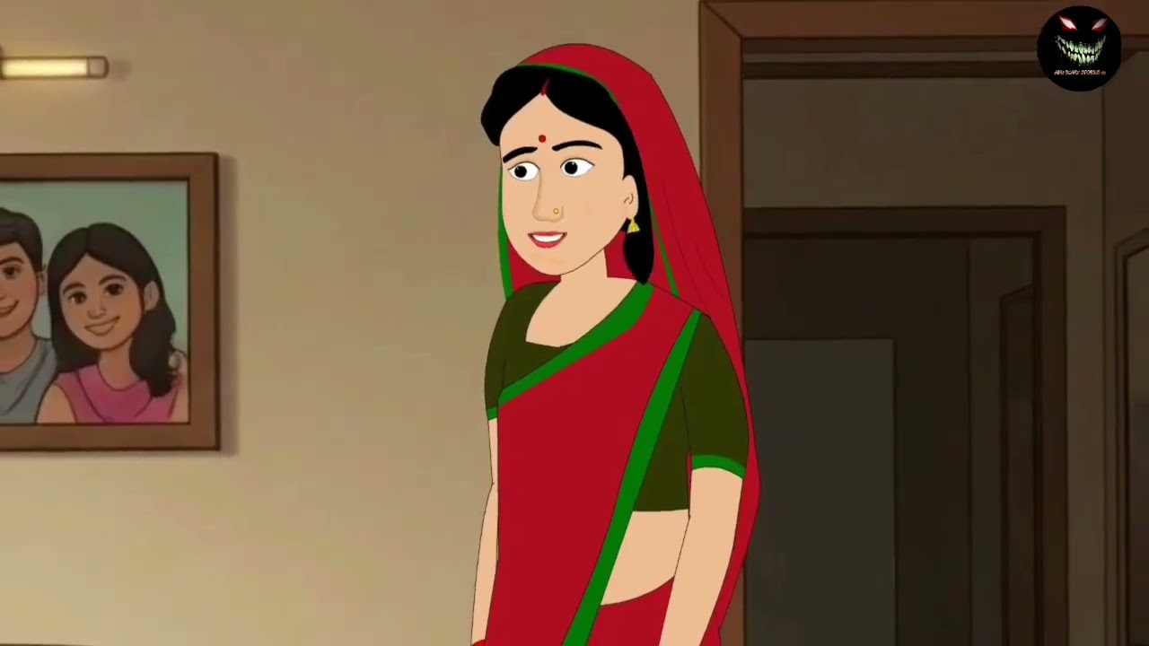 Hindi horror story Haunted Bus Stand The shadow of a witch waits at the bus stand to meet her son 