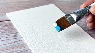 Stormy Sky Underwater Seascape / Acrylic Painting Tutorial for Beginners / Step by Step