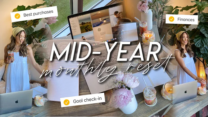 MID YEAR MONTHLY RESET | goal setting & check-in, ...