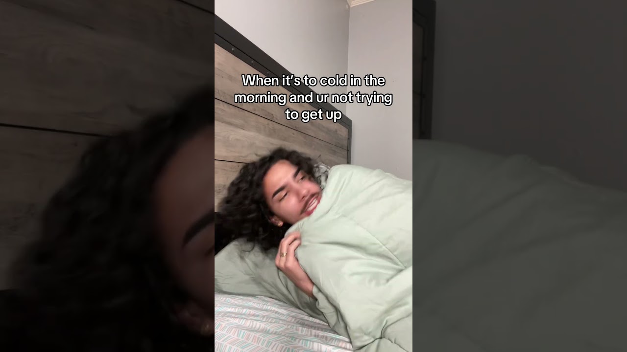 It be too cold😂😂