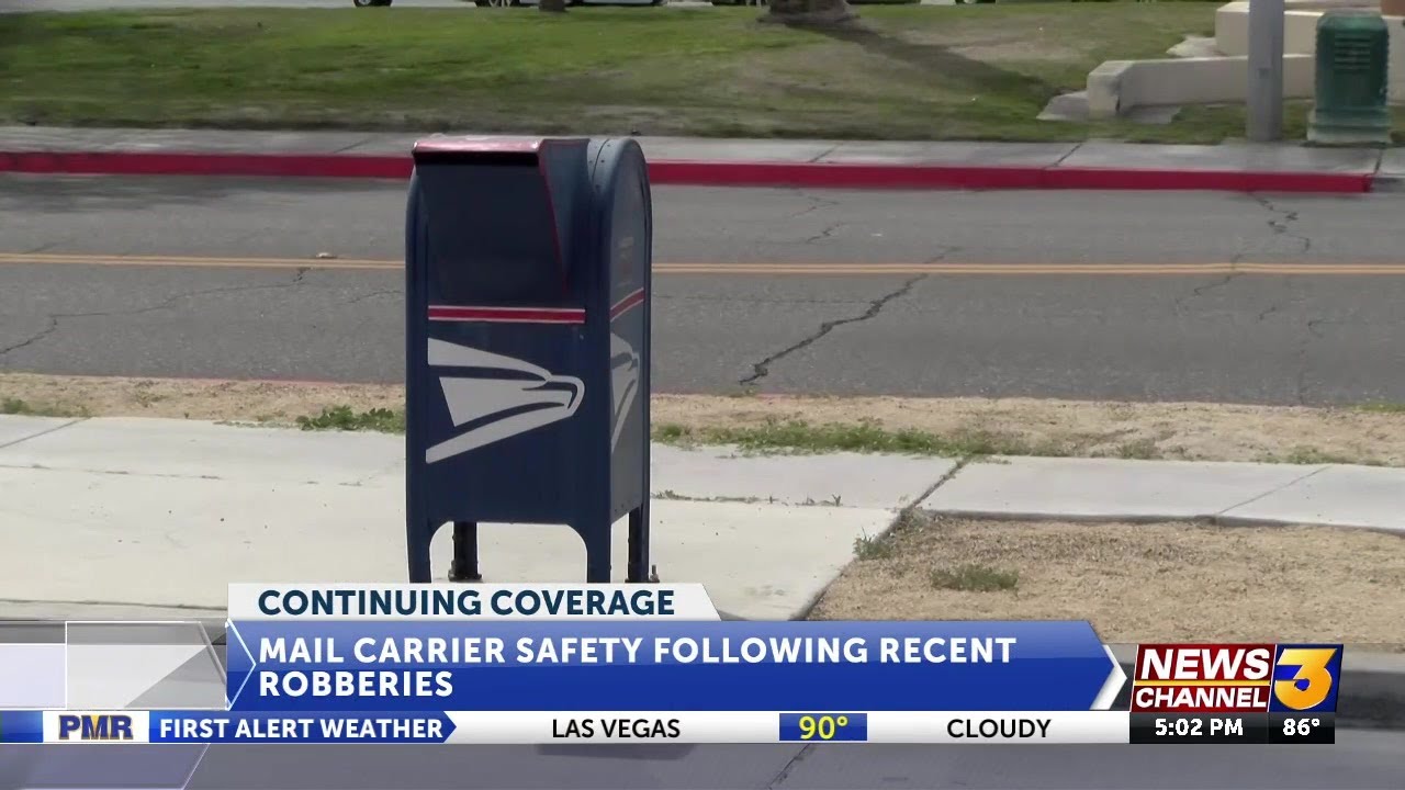 Officials discuss mail carrier safety following recent robberies