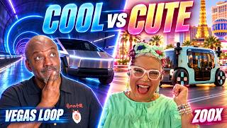 Autonomous Transportation in Las Vegas | Cool vs  CuteVegas Loop vs  Zoox News