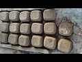 BTS of shapes making #satisfying #cementart #viral #asmr 