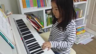 박서윤PSY-서윤이의 피아노연주 20161022 (7살)