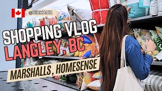 Afternoon Shopping VLOG Langley BC CANADA HOMESENSE LA VIE EN ROSE RioCan Langley Centre OUTLET MALL