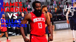 James Harden Vs Dallas Mavericks, Highlights (07\/31\/2020)