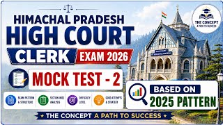 HP High Court Clerk Exam 2026 || Mock Test No. 2 || Most Expected MCQs || Latest Exam Pattern 