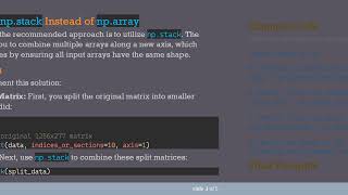 Resolving Numpy Matrix Broadcasting Issues