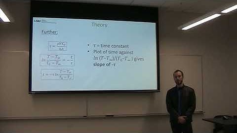 Jonathan Andersson  Reporter  Thermocouple Time Constant