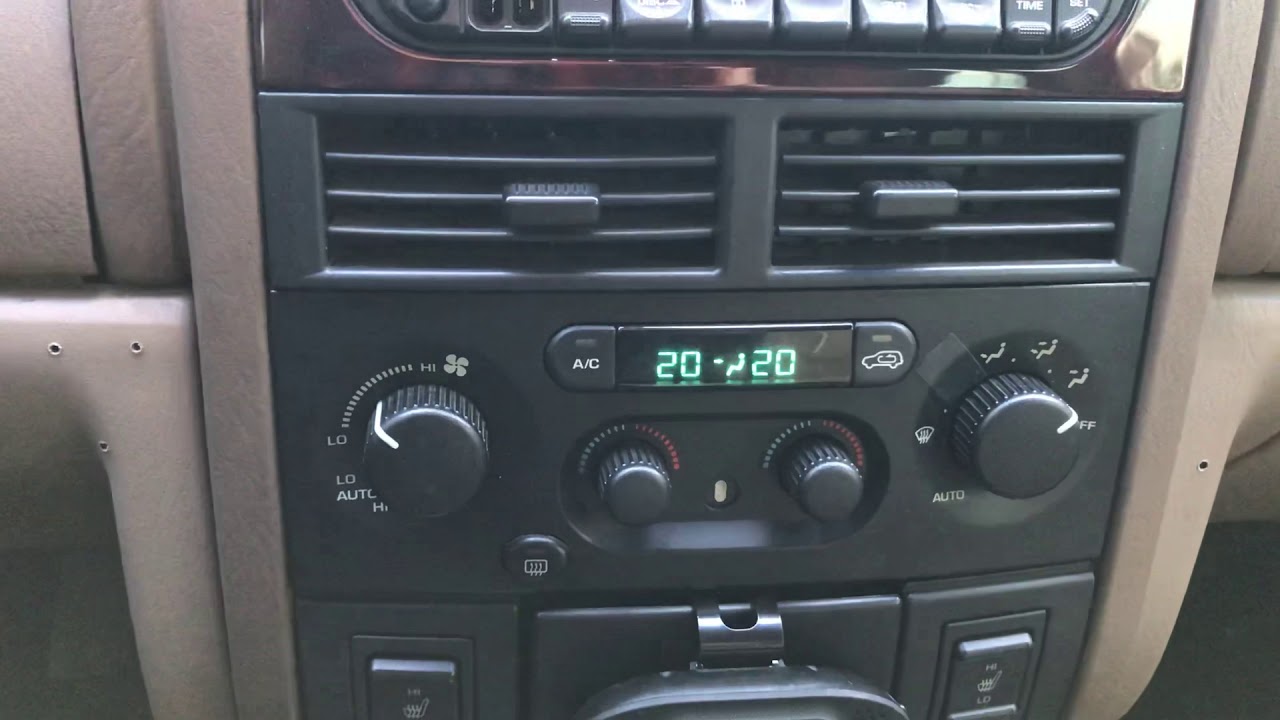 Как обнулить ошибки климата на Джип Гранд Чероки 2,7 - YouTube