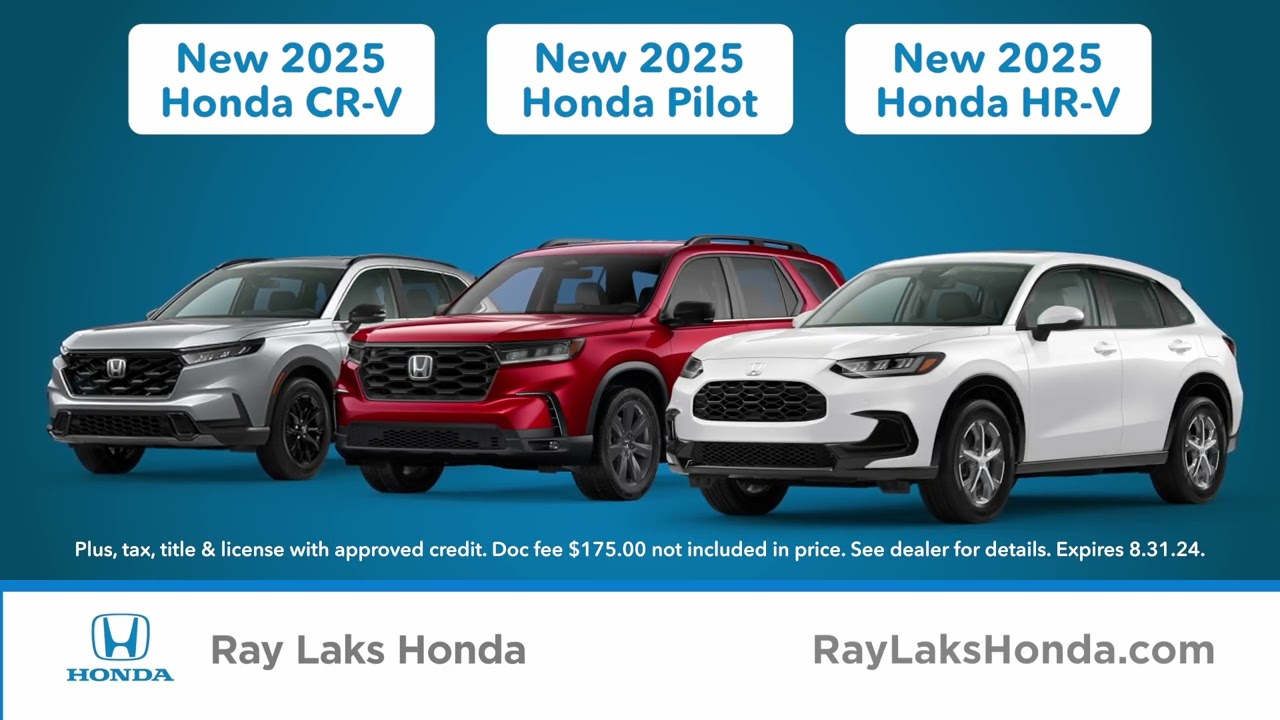 2025 Models at the 2024 Price at Ray Laks Honda!
