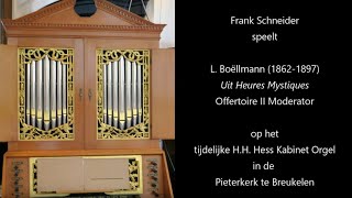 Marktconcert Breukelen 2018 Frank Schneider Speelt Boëllmann