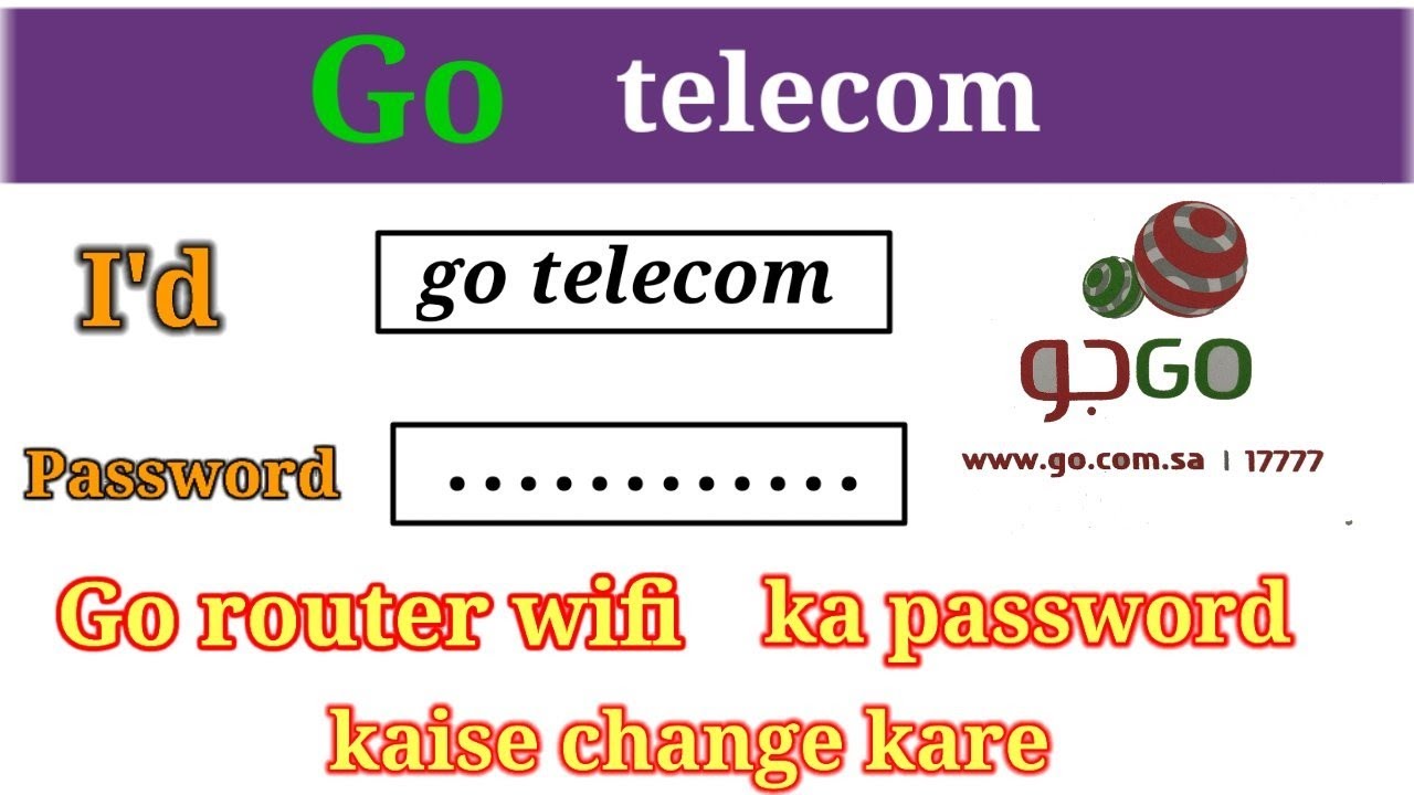 go wifi ka password kaise change kare how to change go wifi password