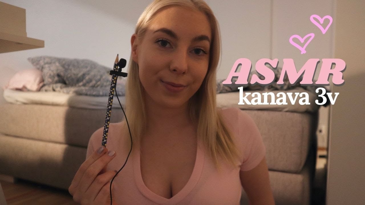 ASMR SUOMI – Kanava 3v 💕🎂 Intron toistelua, inaudible, höpöttely