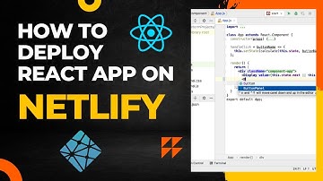 Deploy React App | Deploy React to Netlify | React Deployment Tutorial