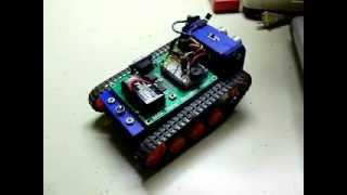 Autonomous Microcontroller Tank Vehicle