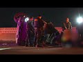 Crash on North Freeway sends woman to hospital after vehicle flips, Camaro goes off freeway
