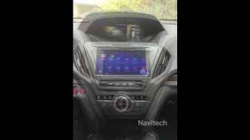 Acura MDX 2014–2019 Android 8” Screen Upgrade | Wireless CarPlay + OEM Functions Retained