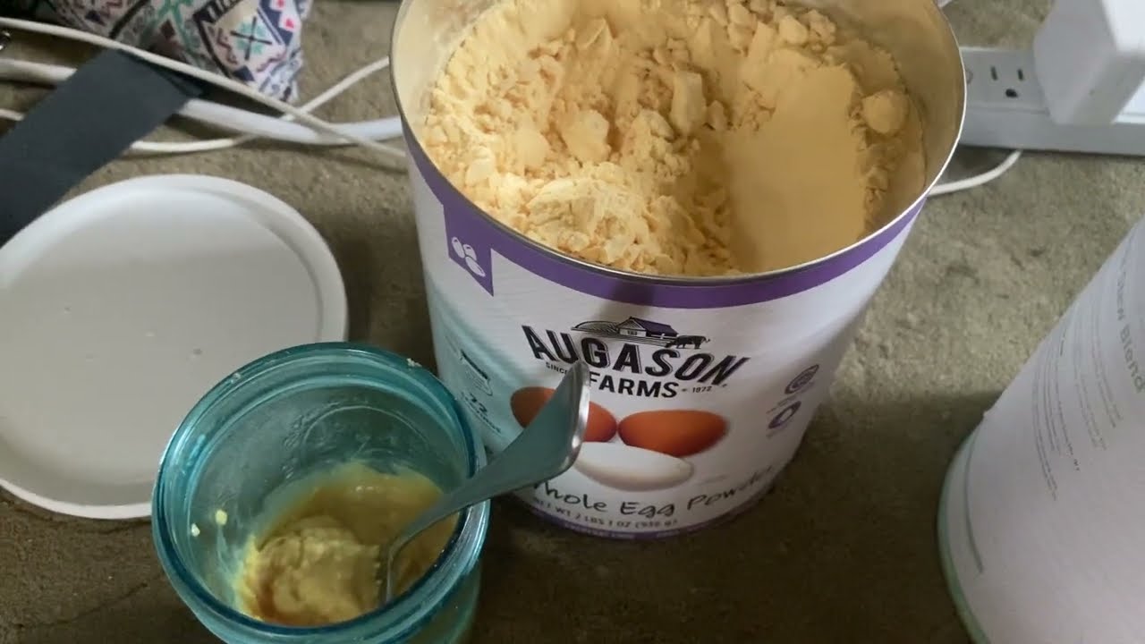 Honest Review Augason Farms Dry Whole Egg Powder