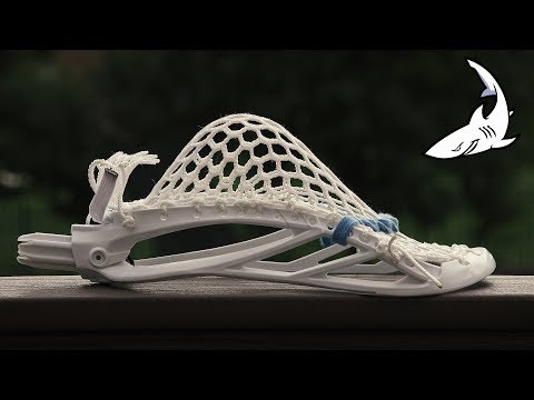 STX Duel 2 Lacrosse Head Stringing Tutorial
